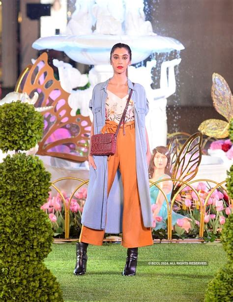 A model during a fashion show organsied to unveil the Spring Summer ...