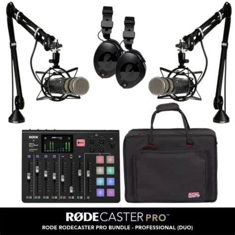 Image result for Rode Rodecaster Pro Podcast Production Studio Bundle