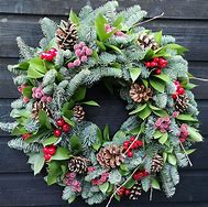 Image result for Red Flower Wreath