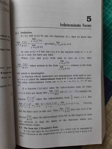 Image result for Indeterminate Forms