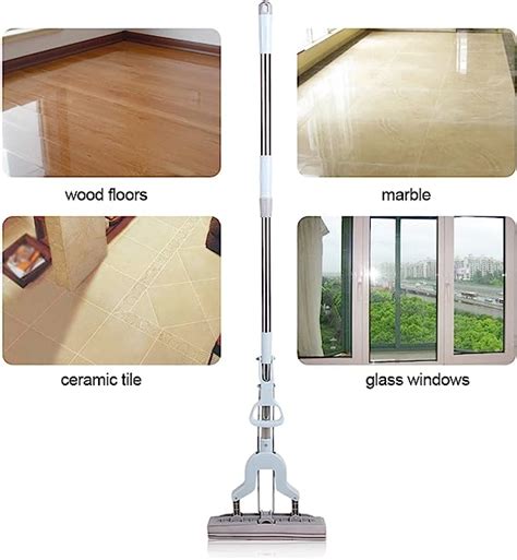 Stainless Steel Sponge Mop – Gadgets khazana