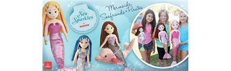 Aurora World Sea Sparkles Mermaid Nixie Doll, 17" Tall : Amazon.in ...