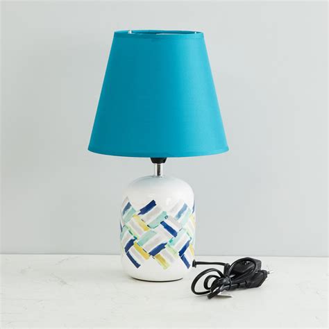 Buy Beam Lehky Printed Round Table Lamp from Home Centre at just INR 799.0
