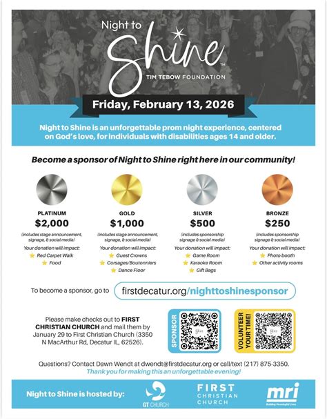 Night to Shine in Decatur, GT Church, Decatur, 13 February 2026 | AllEvents