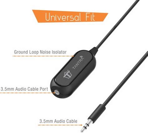 TANTRA Ground Loop Noise Isolator Car Audio FOR Eliminates Humming ...
