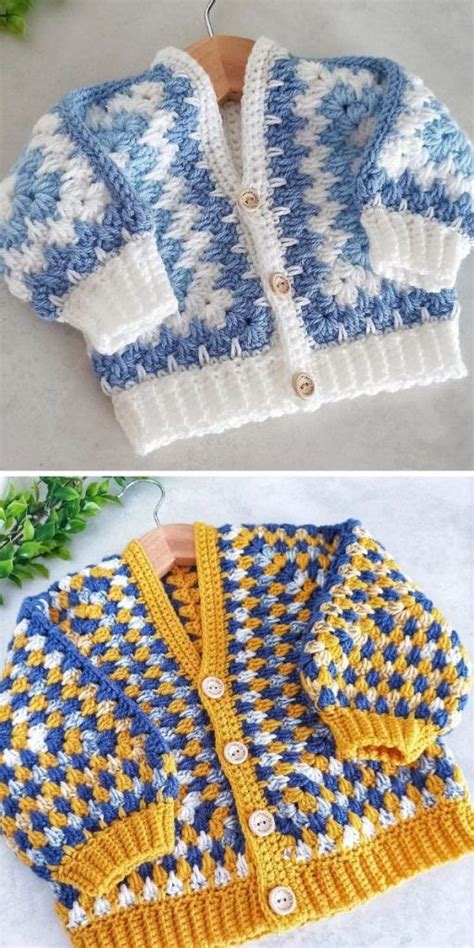 Image result for Cardigans Baby Crochet Tutorial