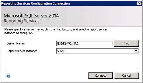 Image result for SQL Server Reporting Service Sample Connection String
