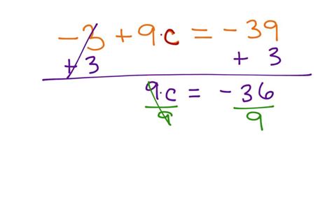 Image result for Solving a Two Step Equation with Integers