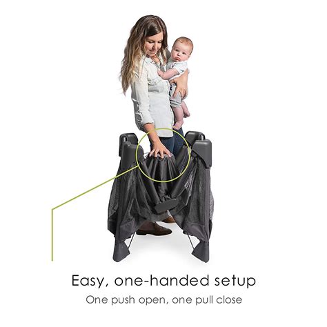 4moms Breeze Plus Playard: Easy Setup Bassinet & Changer