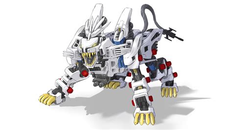 RZ-041 Liger Zero - Zoids New Century - Image #4237100 - Zerochan Anime ...