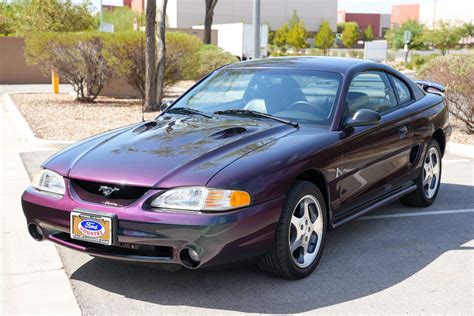 3,200-Mile 1996 Ford Mustang SVT Cobra Mystic Coupe 5-Speed for sale on BaT Auctions - closed on ...
