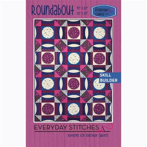 Roundabout Quilt Pattern 的图像结果