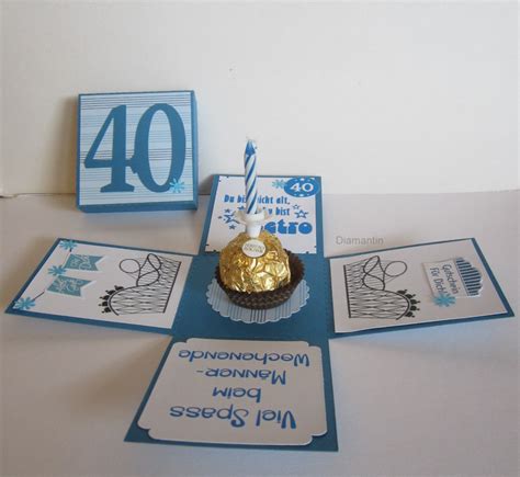 Diamantin´s Hobbywelt: Geburtstagsset zum 40. Geburtstag