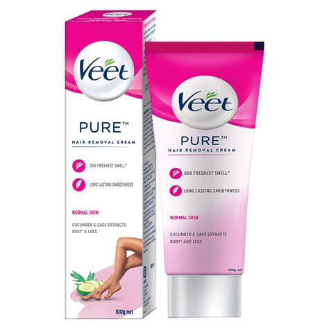 Buy Veet Pure Hair Removal Cream for Women With No Ammonia Smell ...