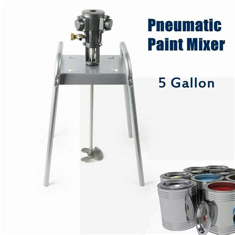 Automatic Pneumatic Paint Mixer Machine, 5 Gallon 20L Air Agitator ...