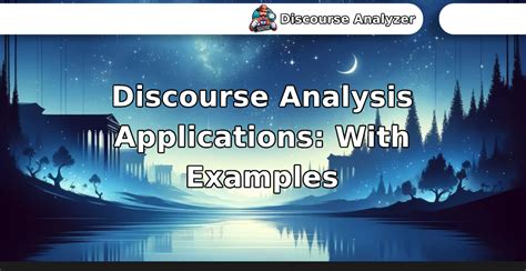 Discourse Analysis Example 的图像结果