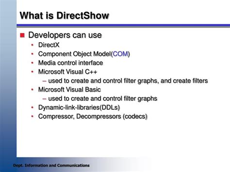 DirectShow VB.NET Example 的图像结果