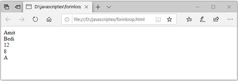 Image result for For Loop in JavaScript Explain in Hindi