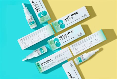 Nasal Spray Packaging | 包 装 设 计 on Behance Drug Packaging, Product ...