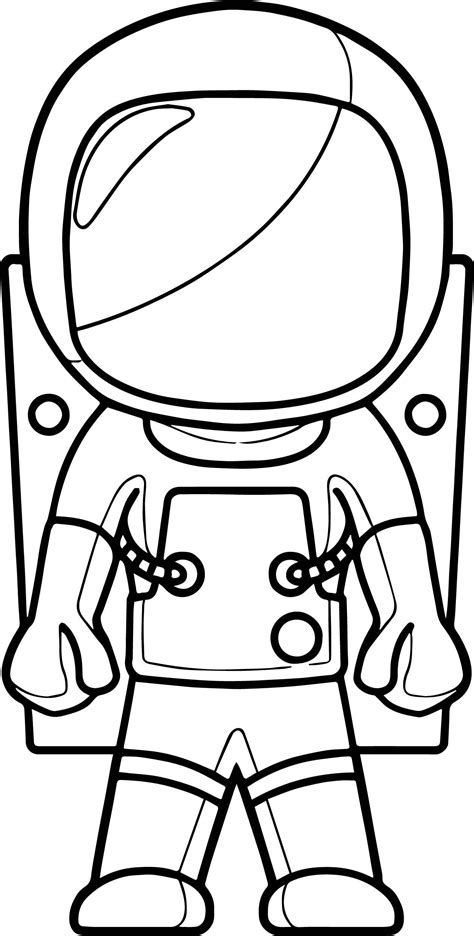 Astronaut Coloring Page Printable