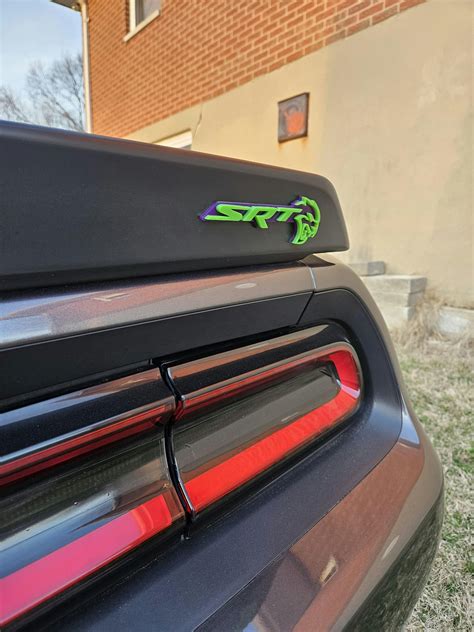 SRT Hellcat® Badge - Officially Licensed Product – Atomic Car Concepts