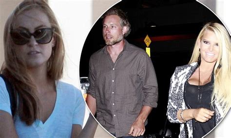 Eric Johnson First Wife Songstress Jessica Simpson And Former NFL