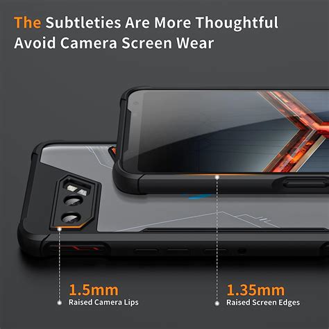 Buy Fanbiya Armor Case for ASUS ROG Phone 2 with Camera Cover, Slim ...