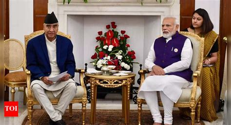 Pm Modi: PM Modi, Nepal PM Deuba inaugurate cross-border train services ...