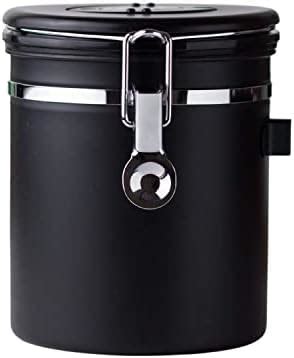 Buy RASOFAB ZWERLIN Stainless Steel Coffee Canister, Airtight Container ...