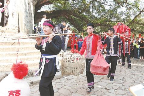 传统非遗情景再现，霞浦《畲族婚俗活态展》体验不一样的民族婚俗_文化