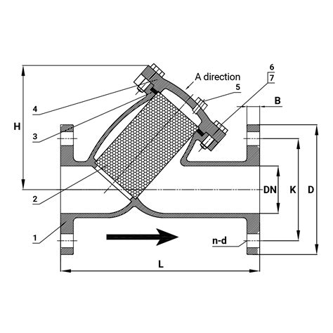 6" Y Strainer - Ductile Iron, Flanged, SS304 Screen | ValveKing
