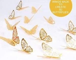 Pod Marco Rose Gold 3D BUTTERFLY Price in India - Buy Pod Marco Rose ...