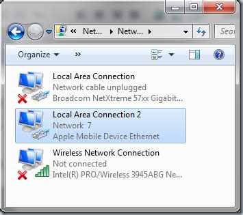 Image result for iPhone USB Tethering Windows 1.0