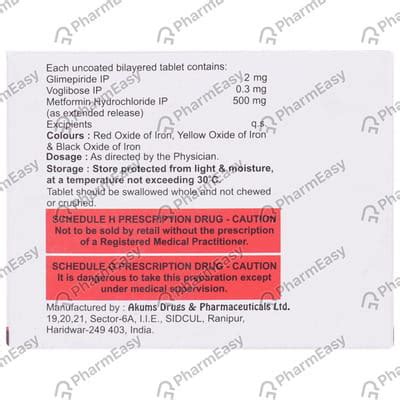 Switglim Mv 2/0.3mg Strip Of 10 Tablets: Uses, Side Effects, Price ...