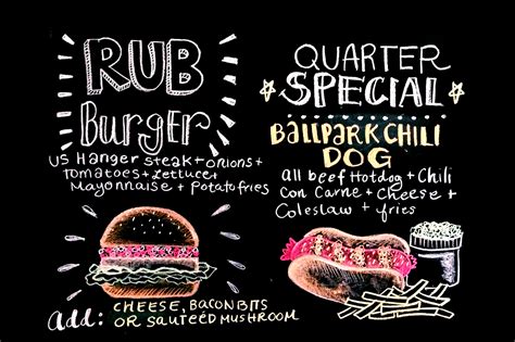 Image result for Chalkboard Menu Script