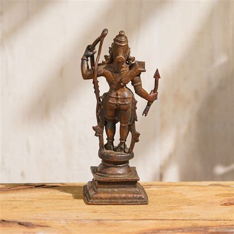 Indian Copper Statue of Lord Ram for Worship