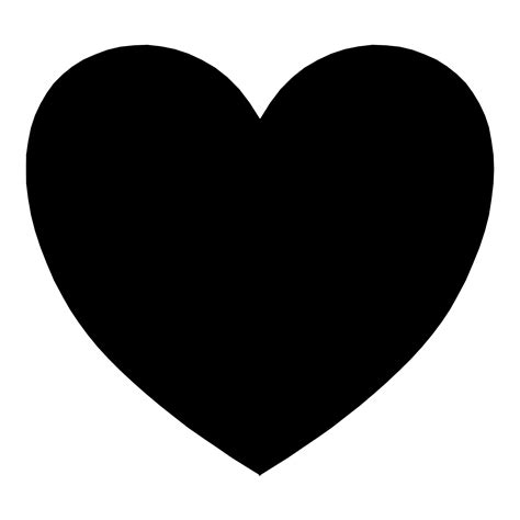 Heart Silhouette at GetDrawings | Free download