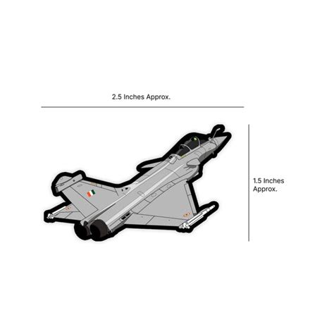 Buy Mini Indian Air Force Dassault Rafale Sticker - Deltatac – DeltaTac ...