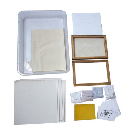Premium Handmade Paper Making Kit – Seed Paper India