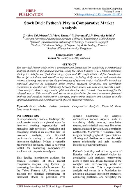 Comparative Analysis through Python 的图像结果