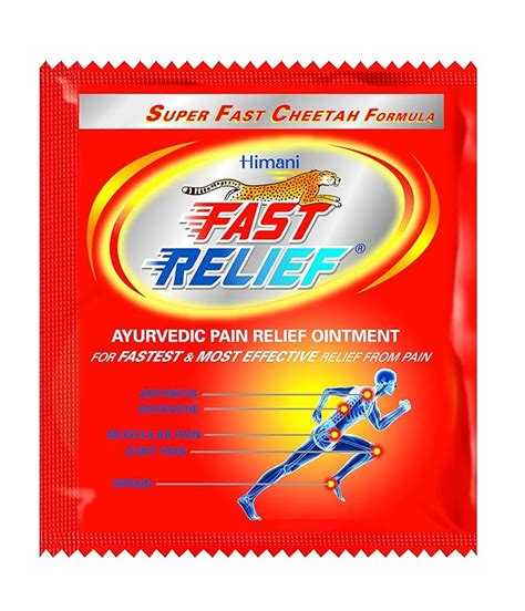 Buy Himani Fast Relief - 1.7 ml - Pack of 100 Online at Low Prices in ...