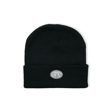 SORRYBOY BLOCK LOGO BEANIE - BLACK | LINE SHOPPING