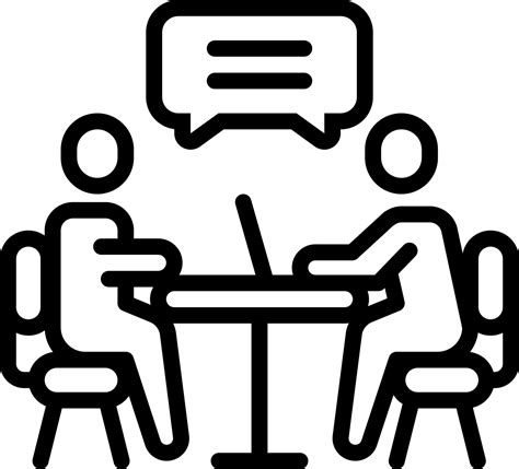 Interview Icon Vector 的图像结果