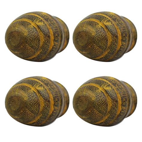IndianShelf Handmade Wood Beetel Dresser Knobs Cabinet Pulls Door ...