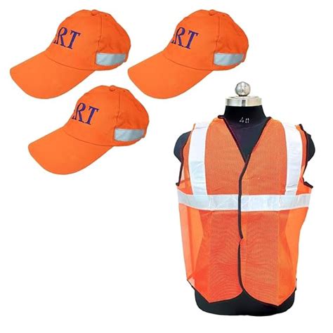 Being Safe Cotton ERT Safety Cap (Pack of 03) for Head Protection with ...