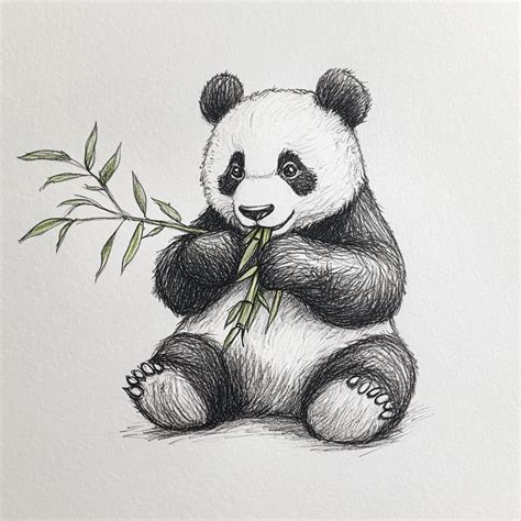 Sketch Of Panda
