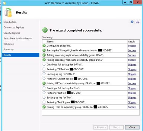 Adding Replica Node to SQL Server Availability Group 的图像结果