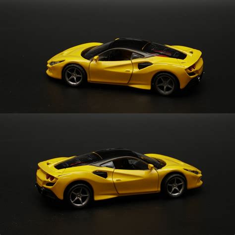 1:36 Ferrari Diecast Yellow – Kunju Vandi