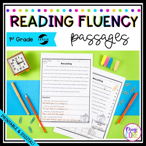 Image result for First Grade Fluency