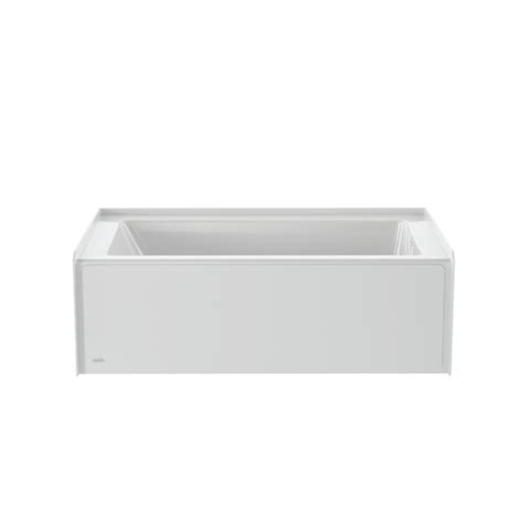Jacuzzi 36.04-in x 60-in White Acrylic Alcove Whirlpool Tub (Right ...